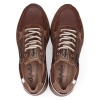 Afbeelding van AUSTRALIAN HEREN SNEAKERS BRUIN 15.1646.07-D12 CONNERY WIDTH H BROWN LEATHER BROWN-TAUPE