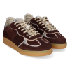 Afbeelding van PIEDI NUDI DAMES SNEAKERS PN-IMOLA-0126 IMOLA DARK BROWN SUEDE H