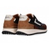 Afbeelding van AUSTRALIAN HEREN SNEAKERS BLAUW 15.1712.02-SIF YAMATO BLUE LEATHER BLUE-BROWN-TAN