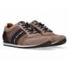 Afbeelding van AUSTRALIAN HEREN SNEAKERS TAUPE 15.1547.10-L64 CAMARO TAUPE LEATHER TAUPE-BROWN-BLUE