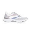 Afbeelding van GABOR ROLLINGSOFT DAMES SNEAKERS WIT 86.896.53 CHEVRON/VEL/PERL.-WEISS/LTGREY/PASTELL
