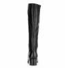 Afbeelding van GABOR DAMES LANGE LAARZEN ZWART 75.688.27 FOULARDCALF SCHWARZ S