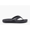 Afbeelding van REEF DAMES SLIPPERS ZWART CJ3624-51 SANTA ANA BLACK/WHITE