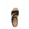 Afbeelding van GABOR DAMES SANDALEN ZWART 83.734.17 SOFT NUBUK SCHWARZ
