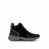 Afbeelding van GABOR DAMES BOOTS ZWART 76.887.37 SAMTCH/NUBUK/MET SCHW/ANTHR. ROLLING SOFT