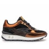 Afbeelding van FLORIS VAN BOMMEL DAMES SNEAKERS BRUIN SFW-10098-21-01 BLOKKI 04.21 DARKBROWN G