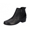 Afbeelding van WALDLAUFER DAMES ENKELLAARZEN ZWART 967803 102 001 HAIFI NAPPA SCHWARZ