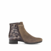 Afbeelding van GABOR DAMES ENKELLAARZEN BRUIN 72.713.34 DREAMVEL/KROKOLACK NUT MICRO