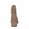 Afbeelding van LA STRADA DAMES ENKELLAARZEN 2323228 4022 BEIGE FABRIC+STONES