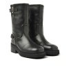 Afbeelding van NUBIKK DAMES BOOTS ZWART EVE LEVA FUR 21084601 BLACK GRAIN 10G