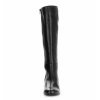 Afbeelding van GABOR DAMES LANGE LAARZEN ZWART 75.688.27 FOULARDCALF SCHWARZ S