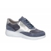 Afbeelding van WALDLAUFER DAMES SNEAKERS BLAUW 668001 413 855 K-FUNKY JEANS WEISS ARGENTO