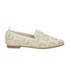 Afbeelding van LA STRADA DAMES INSTAPSCHOENEN BEIGE 2131884 4521 BEIGE KNITTED+BEIGE STONES