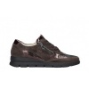 Afbeelding van WALDLAUFER DAMES SNEAKERS BRUIN 902001 310 166 H BRUNI ORDER SHIMMER TAIPEI DARKBROWN MORO