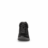 Afbeelding van GABOR DAMES BOOTS ZWART 76.887.37 SAMTCH/NUBUK/MET SCHW/ANTHR. ROLLING SOFT