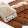 Afbeelding van VIA VAI DAMES HANDSCHOENEN BRUIN 8888201-01-308 SUEDE COGNAC ODILE ZAYN
