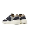 Afbeelding van NUBIKK HEREN SNEAKERS DONKERBLAUW ROQUE ROAD WAVE 21049202 NAVY COMBI GREY 4802