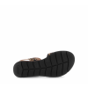 Afbeelding van GABOR DAMES SANDALEN BRUIN 82.700.90 LUCHS LDS NATUR SCHW+GOLD