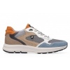 Afbeelding van AUSTRALIAN HEREN SNEAKERS BLAUW 15.1717.01-SLG CADIZ WIDTH H BLUE LEATHER BLEU-BEIGE-ORANGE