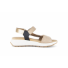 Afbeelding van GABOR DAMES SANDALEN BEIGE 84.582.14 SAMTCH. / LUCHS / NAPPA SAND KOMBI