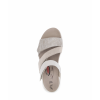 Afbeelding van GABOR DAMES SANDALEN BEIGE 86.882.61 RAFFIA/VEL/FOULARD BEIGE/OASI/OFFWHITE G