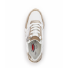 Afbeelding van GABOR ROLLINGSOFT DAMES SNEAKERS WIT 86.878.53 CERVO/PERL/LEO-WEISS/PUDER/NATUR