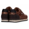 Afbeelding van AUSTRALIAN HEREN SNEAKERS BRUIN 15.1722.01-DM2 FABIAN COGNAC LEATHER COGNAC-BROWN-BLACK
