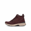 Afbeelding van GABOR ROLLINGSOFT DAMES BOOTS ROOD 0803.02.005 VELOUR/PERL/LACK K. MERLOT K.(MICRO)