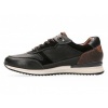 Afbeelding van AUSTRALIAN HEREN SNEAKERS ZWART 15.1600.04-A08 FILMON BLACK LEATHER