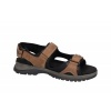 Afbeelding van WALDLAUFER HEREN SANDALEN BRUIN 746004 104 026 H-TARO NUBUK TABAK