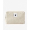 Afbeelding van VIA VAI DAMES MAKE-UP TASJE 8888203-01-207 RIB BEIGE BILLIE ROSE