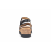 Afbeelding van GABOR DAMES SANDALEN ZWART 82.700.57 FOULARDCALF (LDS) SCHWARZ UNI+GOLD