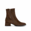 Afbeelding van GABOR DAMES ENKELLAARZEN BRUIN 8067.01.005 SAMTCHEVREAU MICRO CACAO