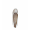 Afbeelding van GABOR DAMES INSTAPSCHOENEN GOUD 82.641.82 SATIN MET. PUDER (JUTE)