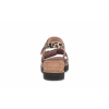 Afbeelding van GABOR DAMES SANDALEN BRUIN 82.700.90 LUCHS LDS NATUR SCHW+GOLD