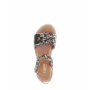 Afbeelding van GABOR DAMES SANDALEN BRUIN 82.700.90 LUCHS LDS NATUR SCHW+GOLD