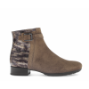 Afbeelding van GABOR DAMES ENKELLAARZEN BRUIN 72.713.34 DREAMVEL/KROKOLACK NUT MICRO