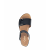 Afbeelding van GABOR DAMES SANDALEN ZWART 82.700.57 FOULARDCALF (LDS) SCHWARZ UNI+GOLD