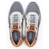 Afbeelding van AUSTRALIAN HEREN SNEAKERS BLAUW 15.1717.01-SLG CADIZ WIDTH H BLUE LEATHER BLEU-BEIGE-ORANGE
