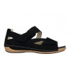 Afbeelding van WALDLAUFER DAMES SANDALEN ZWART 342025 191 001 HELIET DENVER SCHWARZ