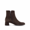 Afbeelding van GABOR DAMES ENKELLAARZEN BRUIN 8036.01.003 SAMTCHEVREAU MOCCA