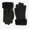 Afbeelding van VIA VAI DAMES HANDSCHOENEN ZWART 8888201-01-901 SUEDE BLACK ODILE ZAYN