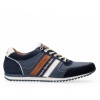 Afbeelding van AUSTRALIAN HEREN SNEAKERS BLAUW 15.1547.02-SJC CAMARO LEATHER MID BLUE COMBI