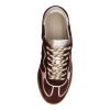 Afbeelding van PIEDI NUDI DAMES SNEAKERS PN-IMOLA-0126 IMOLA DARK BROWN SUEDE H