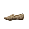 Afbeelding van LA STRADA DAMES INSTAPSCHOENEN GOUD 2131884-4543 GOLD/SILVER KNITTED+STONES IN TONE