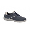 Afbeelding van WALDLAUFER HEREN SNEAKERS BLAUW 478014 101 857 HERWIG VELOUR MESH MARINE STEIN