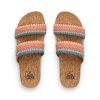 Afbeelding van REEF DAMES SLIPPERS MULTI CJ8646-61 CUSHION VISTA SHERBET MULTI
