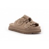 Afbeelding van WARMBAT DAMES SLIPPERS BRUIN 33DST311051 DYSART WOMEN SUEDE STONE