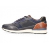 Afbeelding van AUSTRALIAN HEREN SNEAKERS BLAUW 15.1600.02-S32 FILMON BLUE LEATHER BLUE-COGNAC
