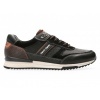 Afbeelding van AUSTRALIAN HEREN SNEAKERS ZWART 15.1600.04-A08 FILMON BLACK LEATHER